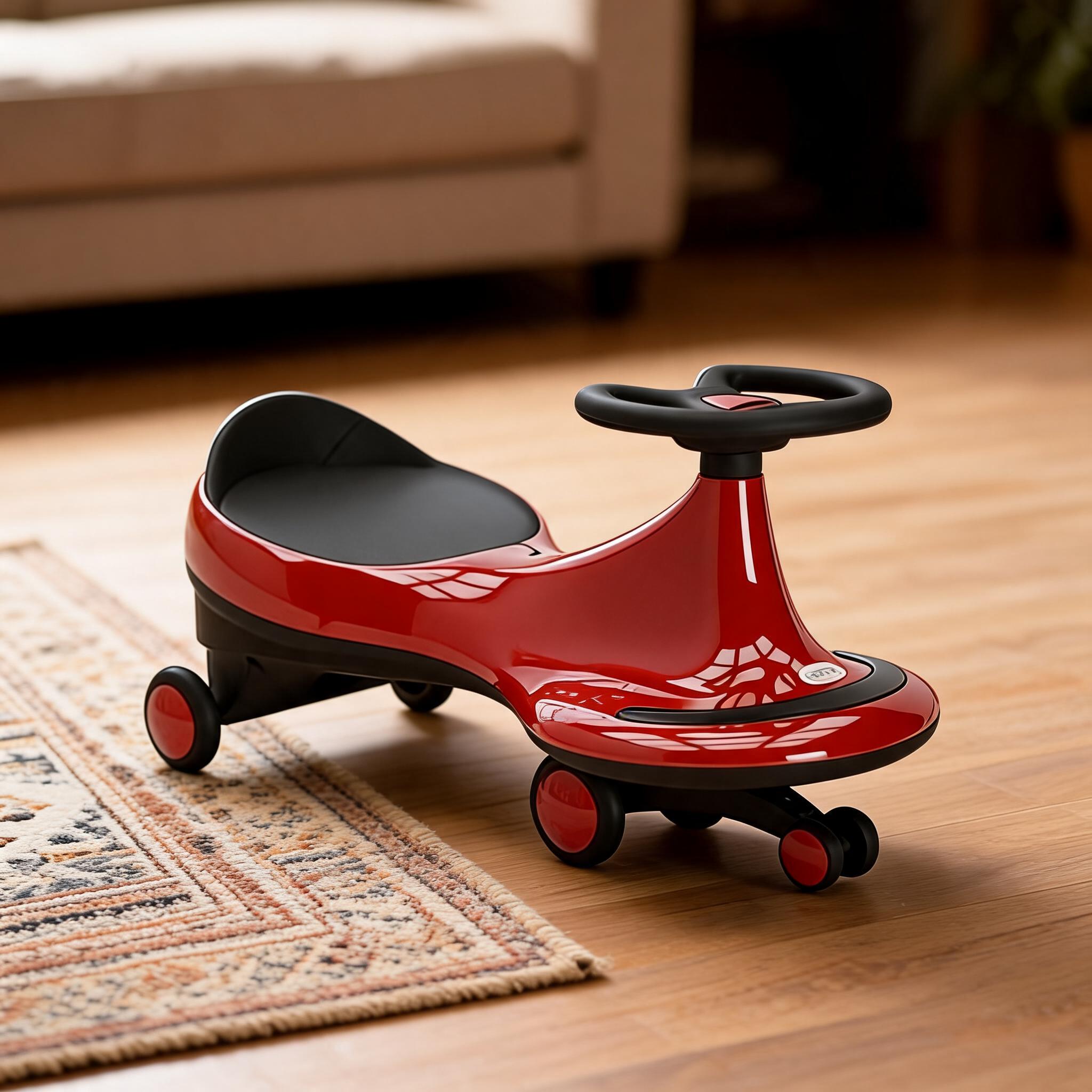 Red Ride On Wiggle Car For Kids