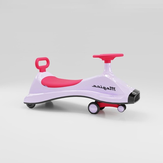 Pink Ride On Wiggle Car For Kids