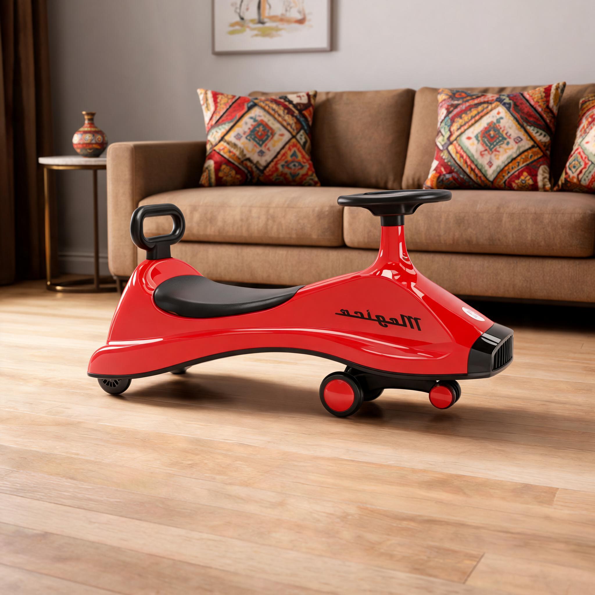 Red Ride On Wiggle Car For Kids