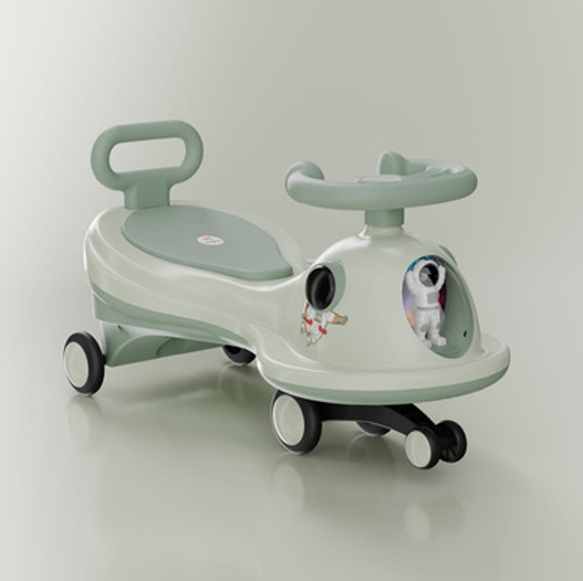 Mint Green Baby Push Ride On Car