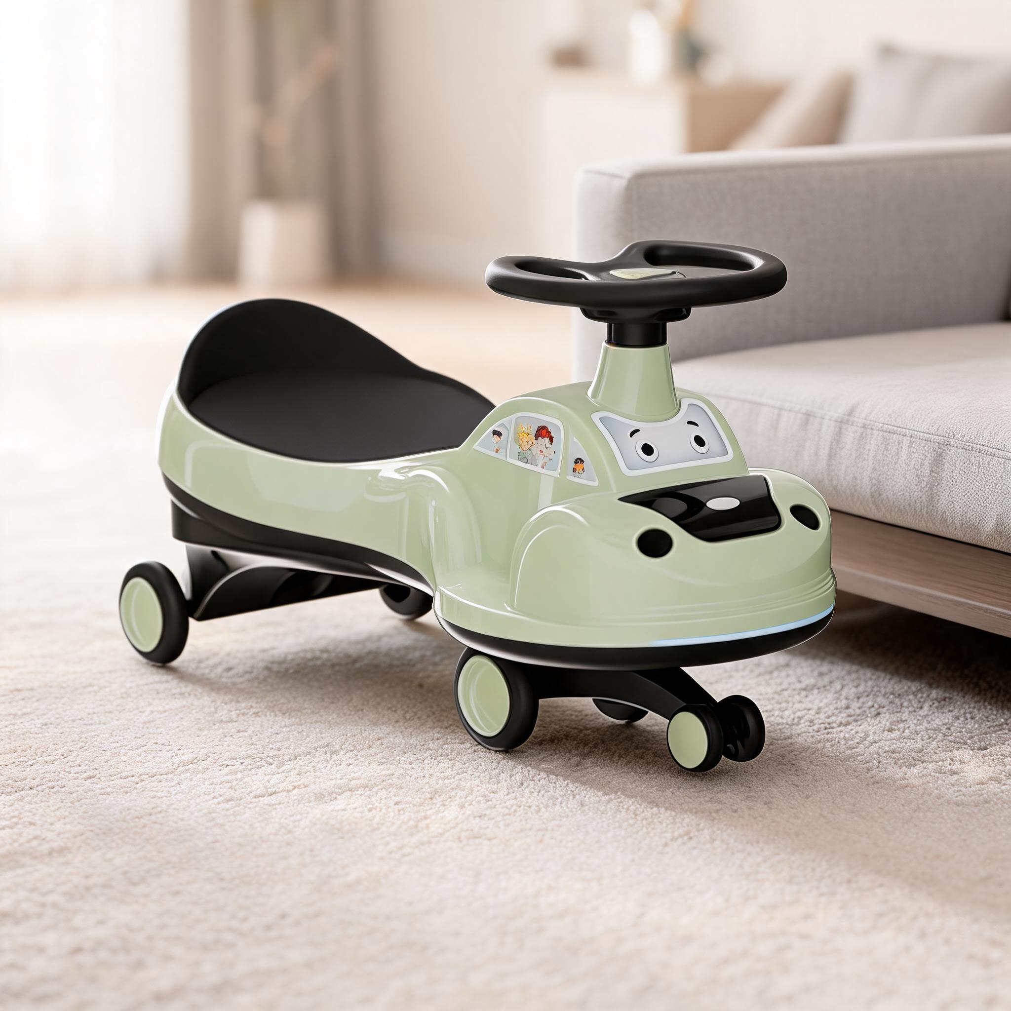 Green Car Style Ride On Toy