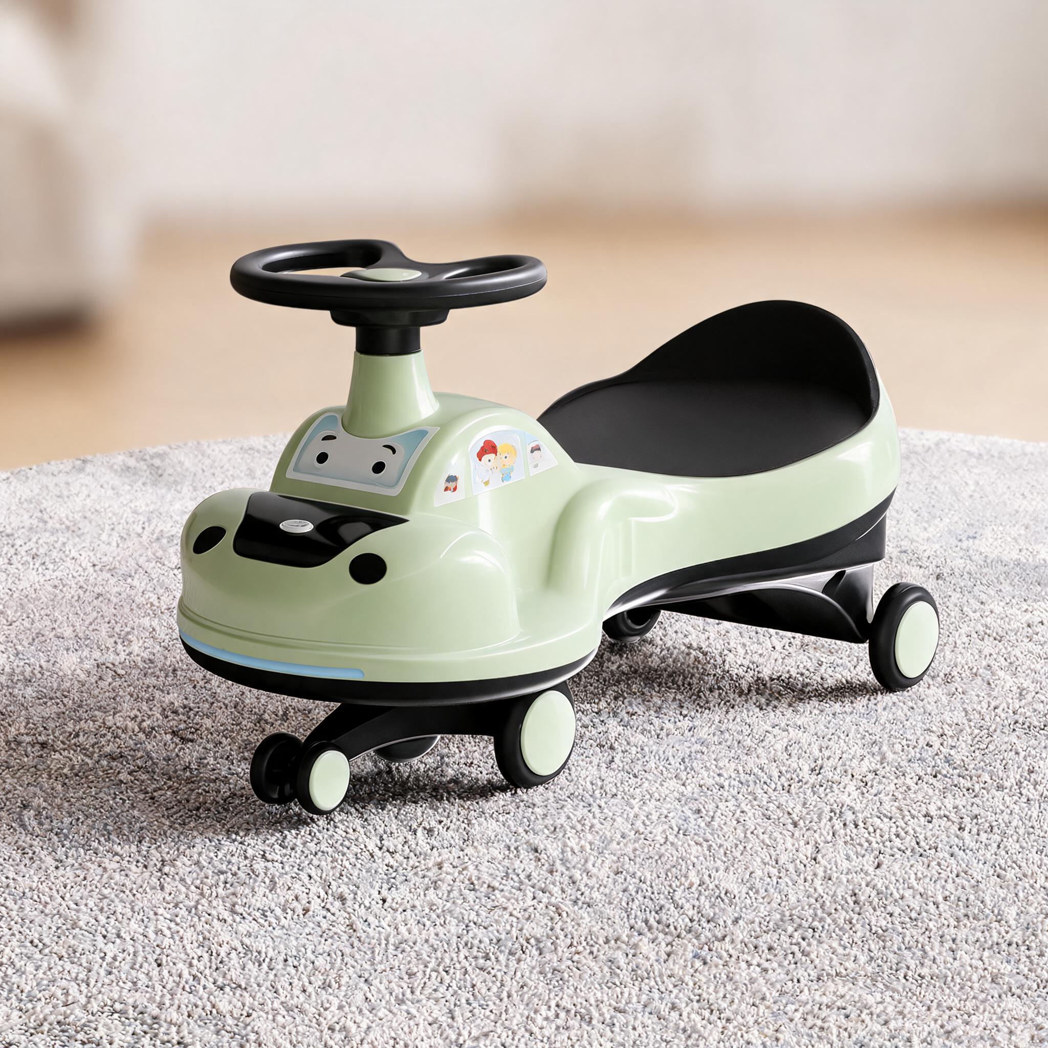 Green Car Style Ride On Toy