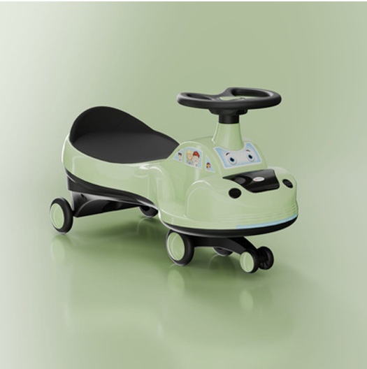 Green Car Style Ride On Toy